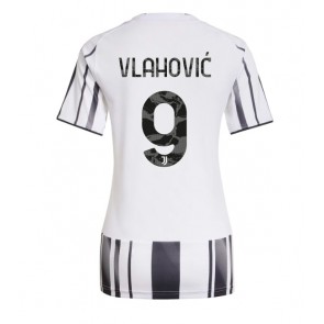 Juventus Dusan Vlahovic #9 Hjemmebanetrøje Dame 2025-26 Kortærmet